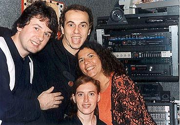 Zeca, Rita, Flávio, Lucélia